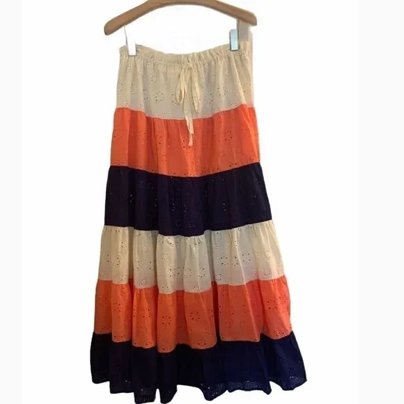 Anthropologie X Hutch Fantine Eyelet Maxi Skirt - Picture 4 of 5